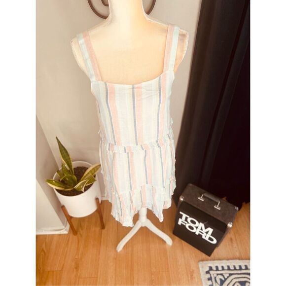 RAILS Sandy Linen Blend Shift Dress, Summer Airy Vacation Dress, Small (4/6) NWT - Picture 9 of 16